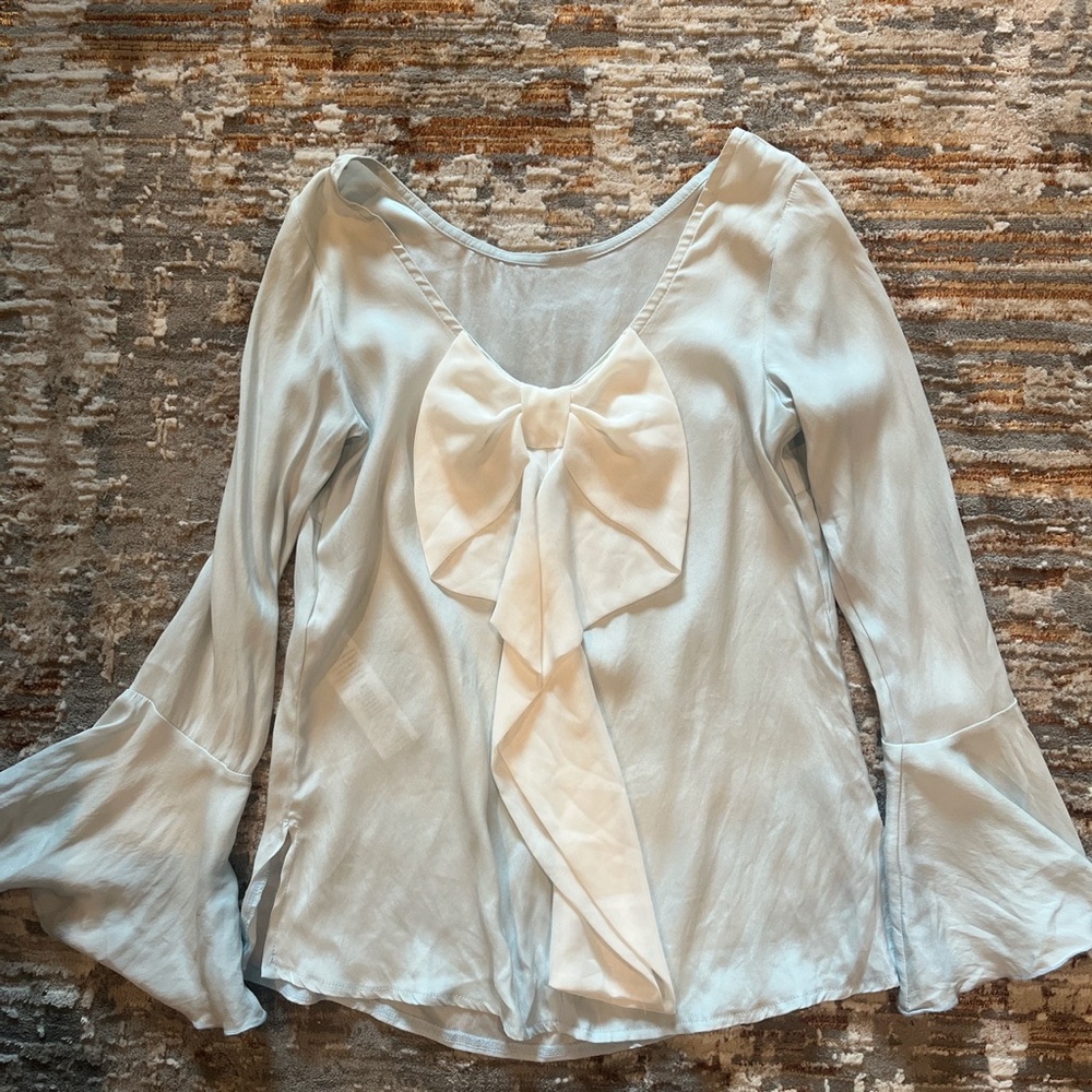 Tiziano Zorzan silk blouse.